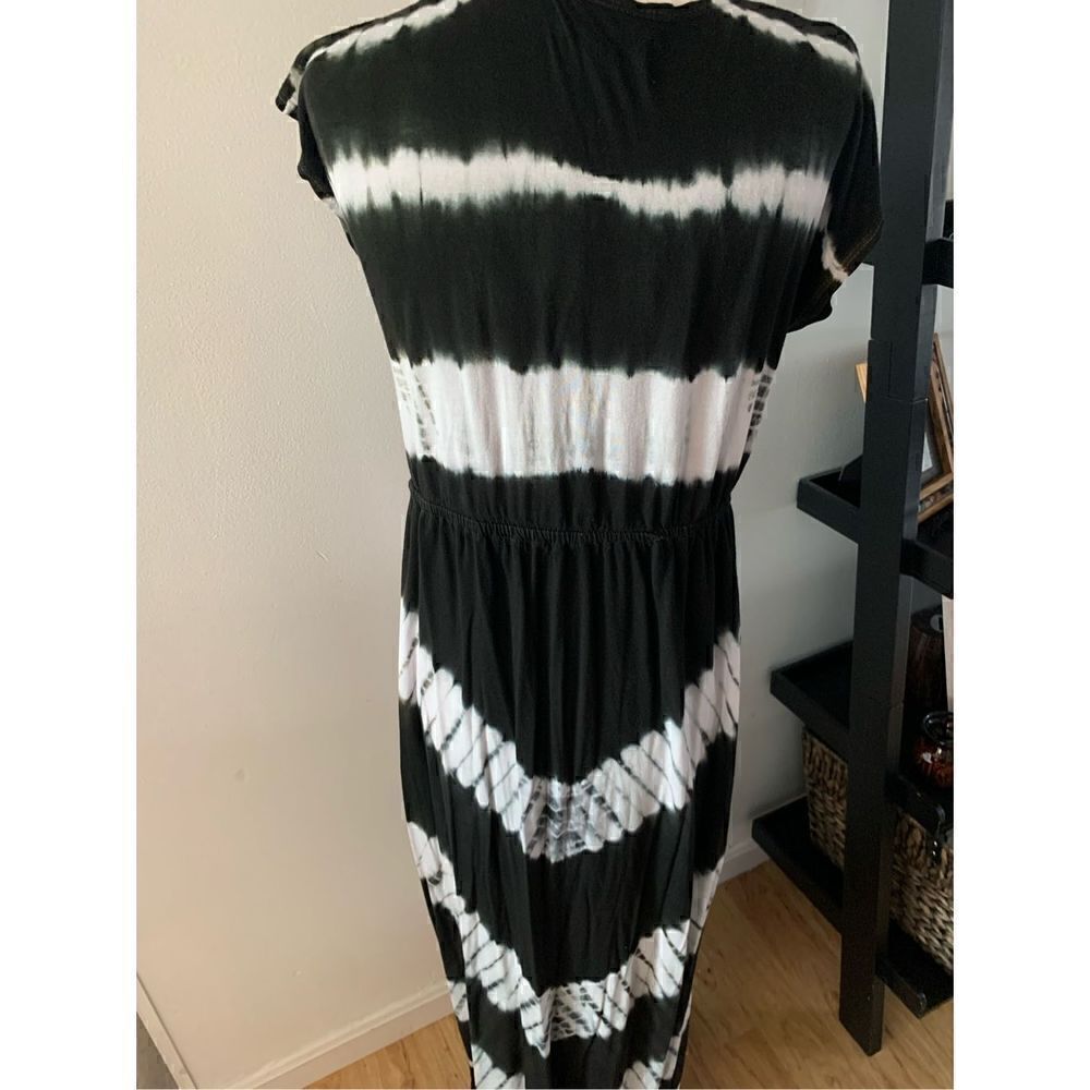 Pink rose maxi dress size xs tie dye - Picture 2 of 5